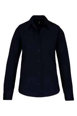 Kariban K542 - CHEMISE POPELINE MANCHES LONGUES FEMME