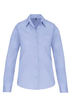 Kariban K542 - CHEMISE POPELINE MANCHES LONGUES FEMME