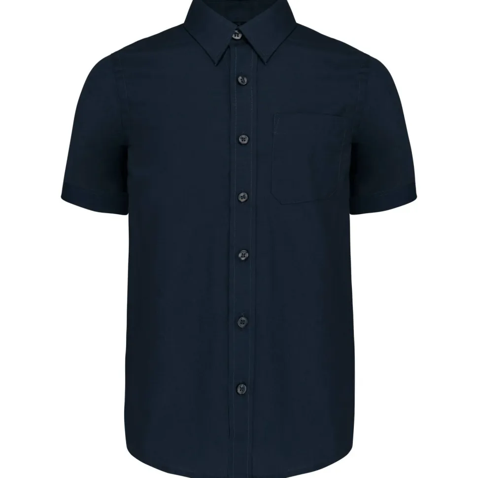 Kariban K520 - CHEMISE POPELINE MANCHES COURTES ENFANT