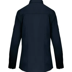 Kariban K591 - Chemise safari manches longues femme