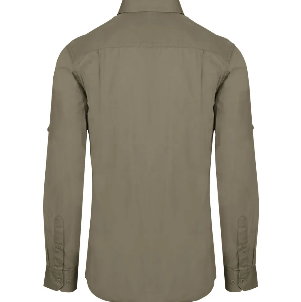 Kariban K590 - Chemise safari manches longues homme