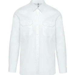 Kariban K590 - Chemise safari manches longues homme