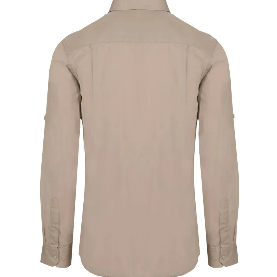 Kariban K590 - Chemise safari manches longues homme