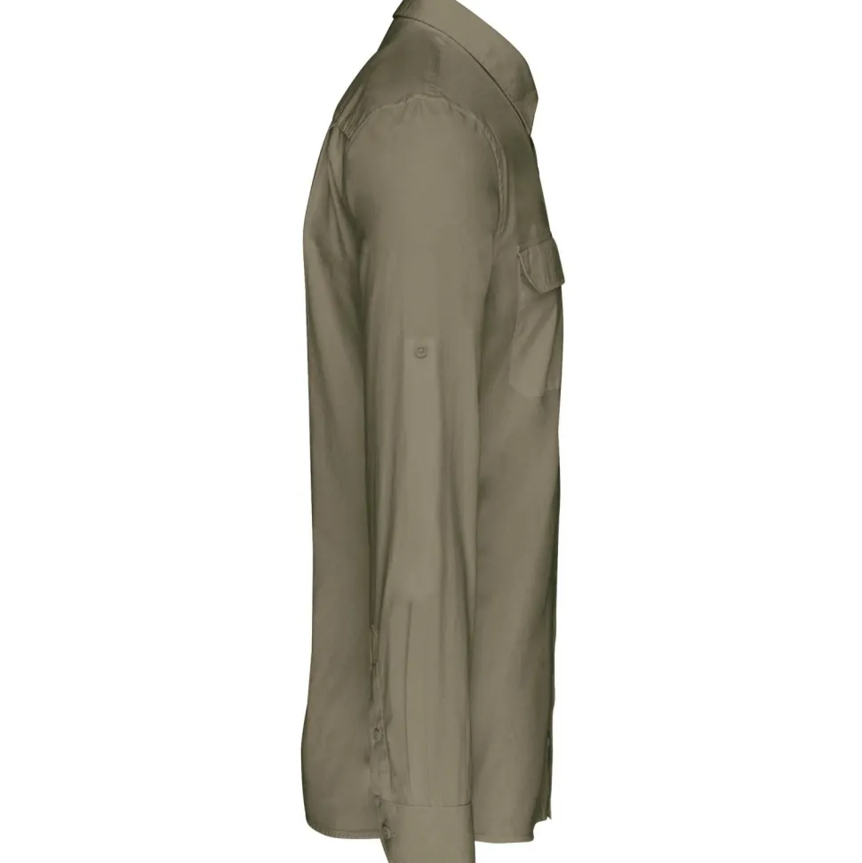 Kariban K590 - Chemise safari manches longues homme