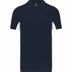 Kariban K232 - FLAG > POLO BICOLORE MANCHES COURTES