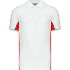 Kariban K232 - FLAG > POLO BICOLORE MANCHES COURTES