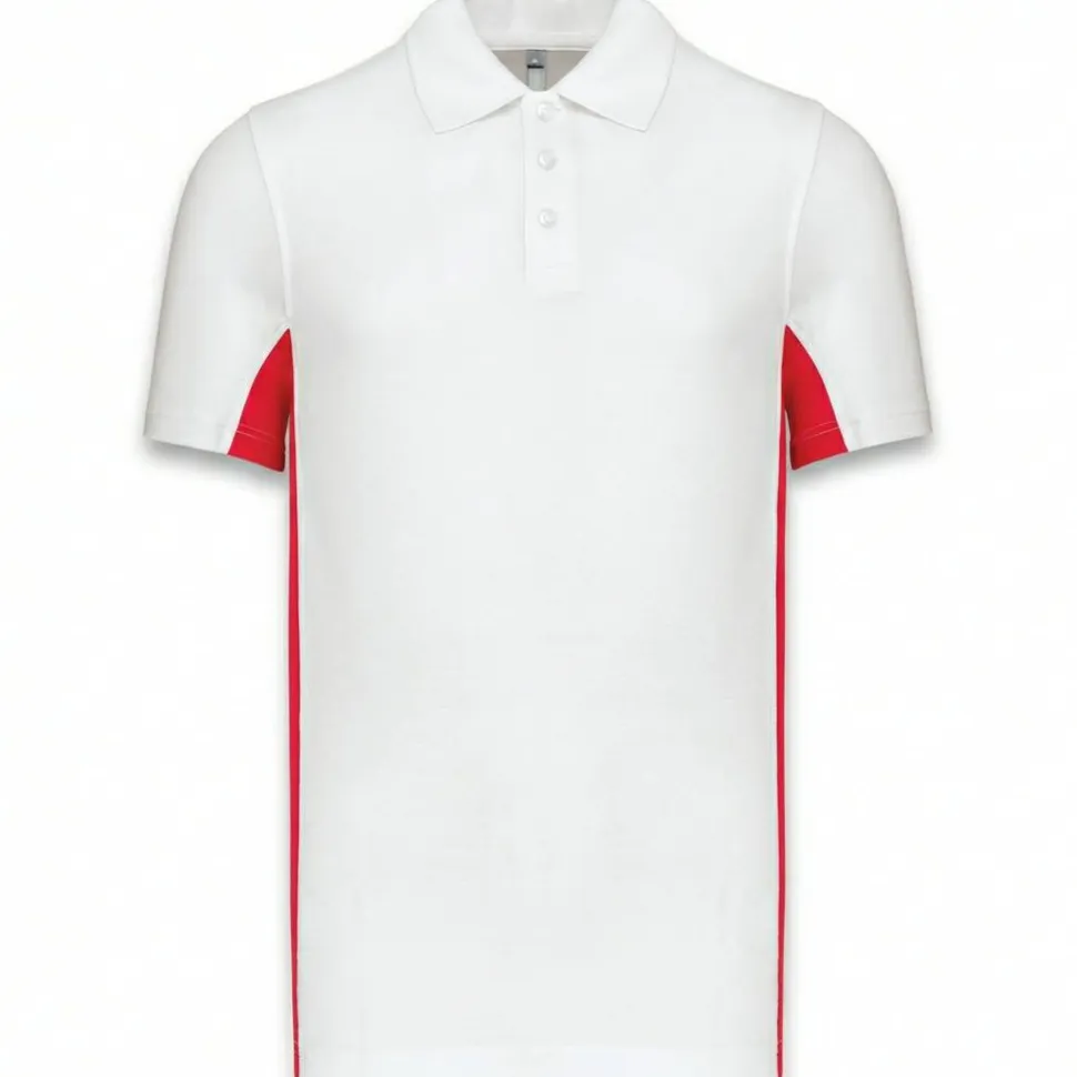 Kariban K232 - FLAG > POLO BICOLORE MANCHES COURTES