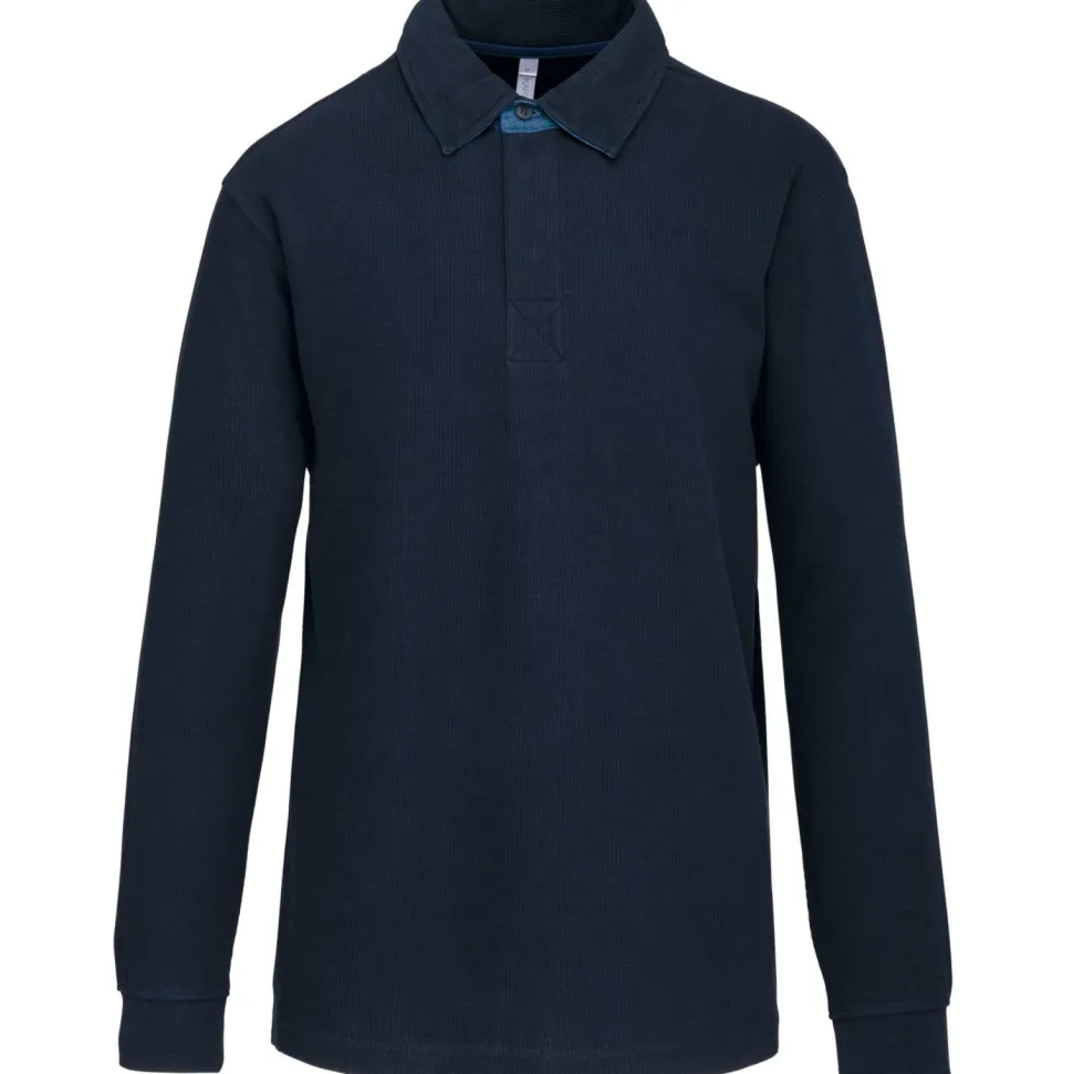 Kariban K221 - FRENCH RIB - POLO CÔTELÉ MANCHES LONGUES