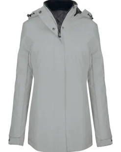 Kariban K6108 - Parka Femme Élégante avec Capuche Amovible