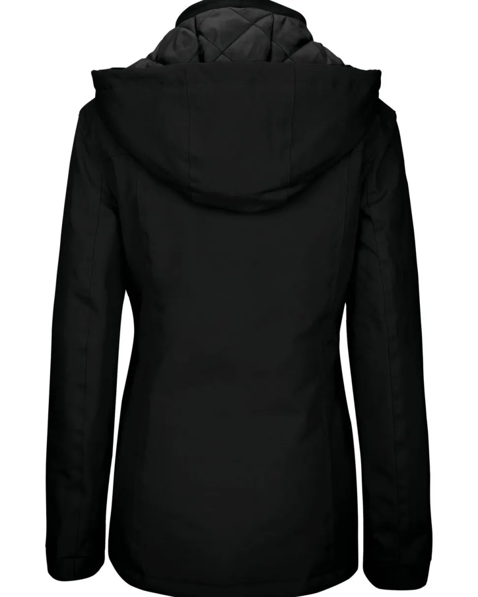 Kariban K6108 - Parka Femme Élégante avec Capuche Amovible
