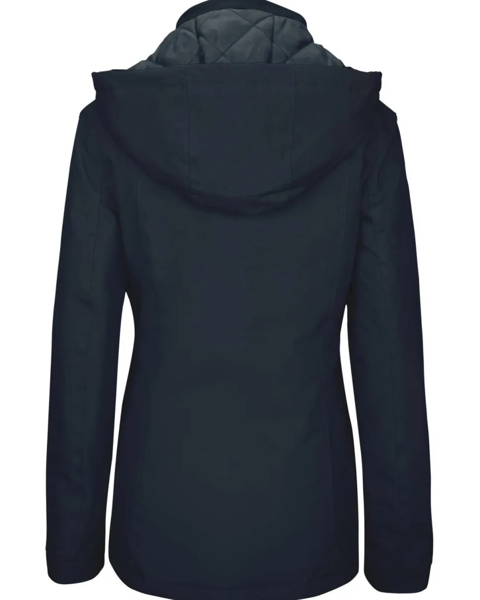 Kariban K6108 - Parka Femme Élégante avec Capuche Amovible