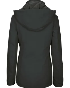 Kariban K6108 - Parka Femme Élégante avec Capuche Amovible