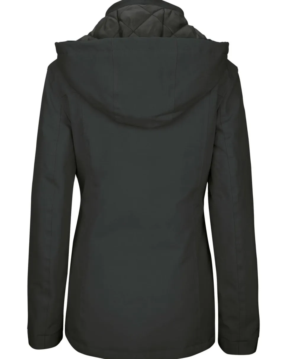 Kariban K6108 - Parka Femme Élégante avec Capuche Amovible