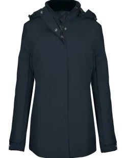Kariban K6108 - Parka Femme Élégante avec Capuche Amovible
