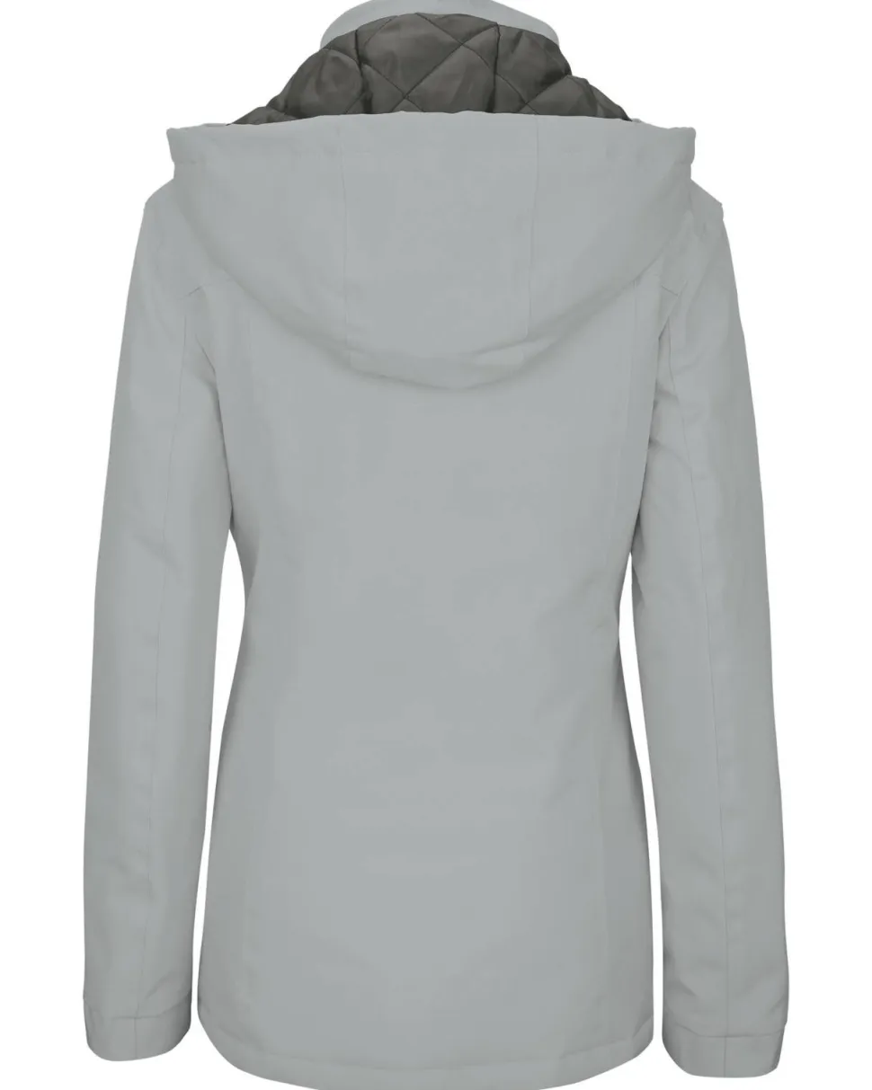 Kariban K6108 - Parka Femme Élégante avec Capuche Amovible