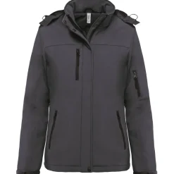 Kariban K651 - Parka softshell doublée capuche femme