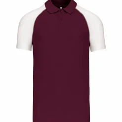 Kariban K226 - POLO BASE BALL MANCHES COURTES