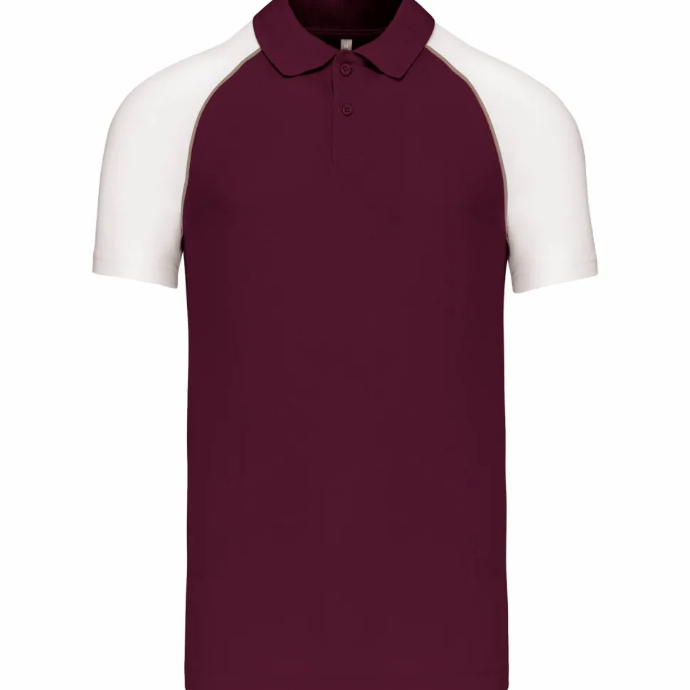 Kariban K226 - POLO BASE BALL MANCHES COURTES