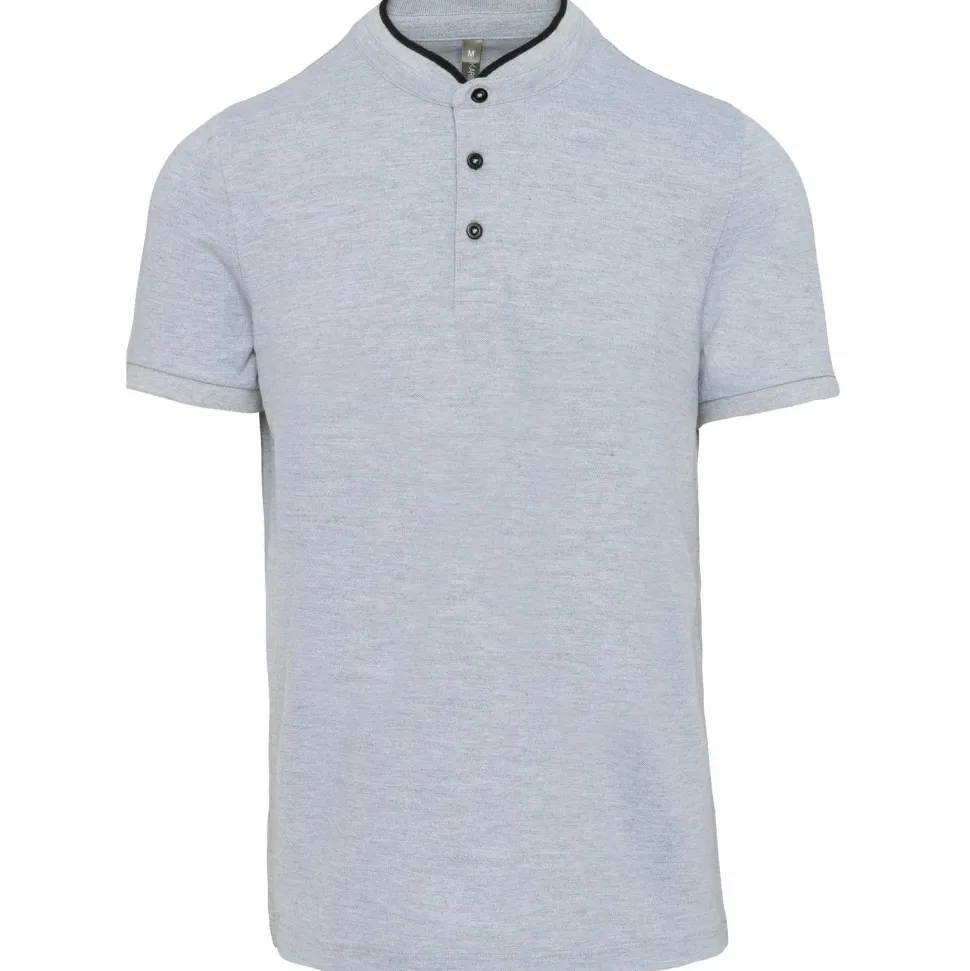 Kariban K223 - Polo col mao manches courtes homme