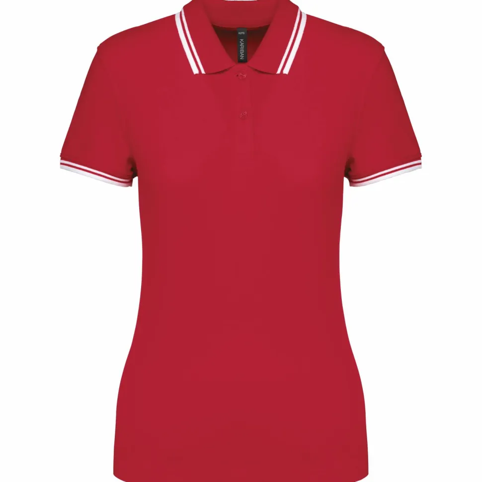 Kariban K273 - Polo femme manches courtes à rayures