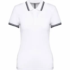 Kariban K273 - Polo femme manches courtes à rayures
