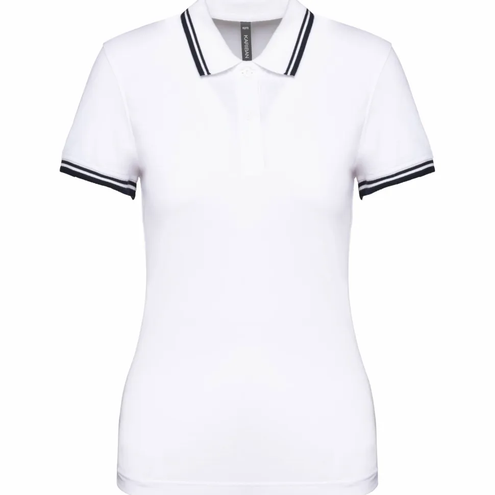 Kariban K273 - Polo femme manches courtes à rayures