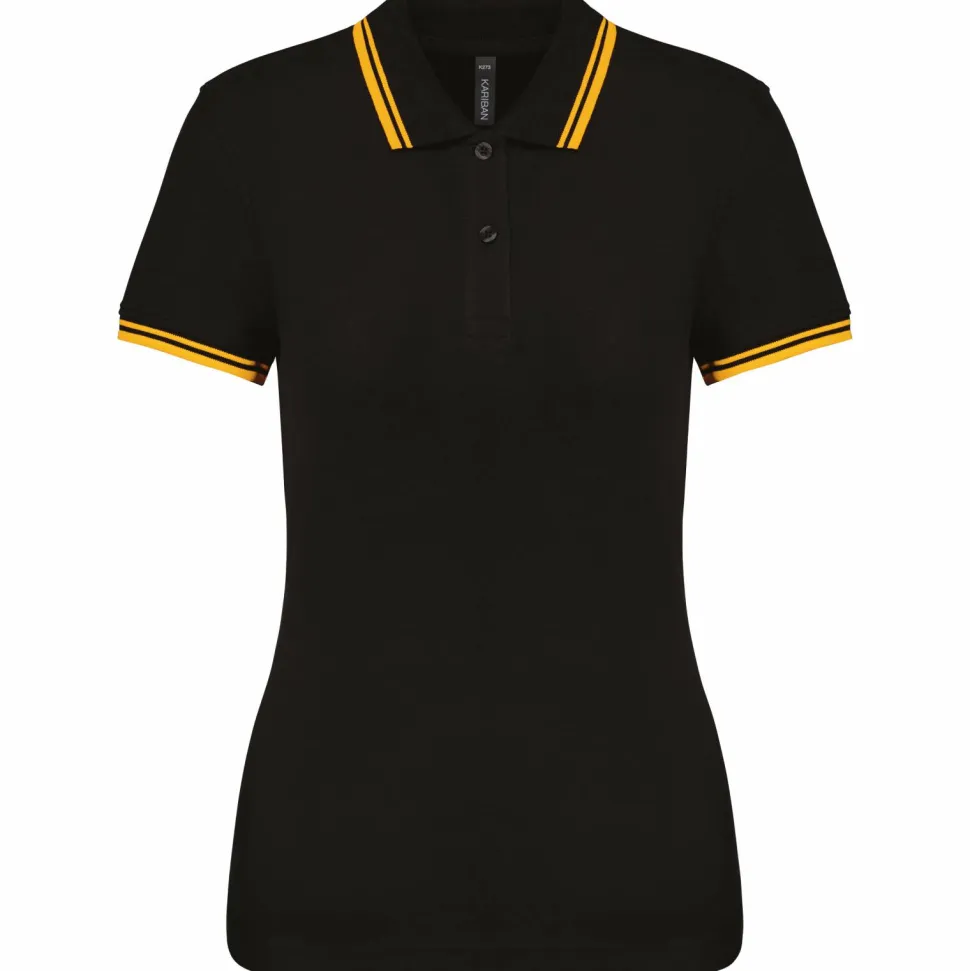 Kariban K273 - Polo femme manches courtes à rayures