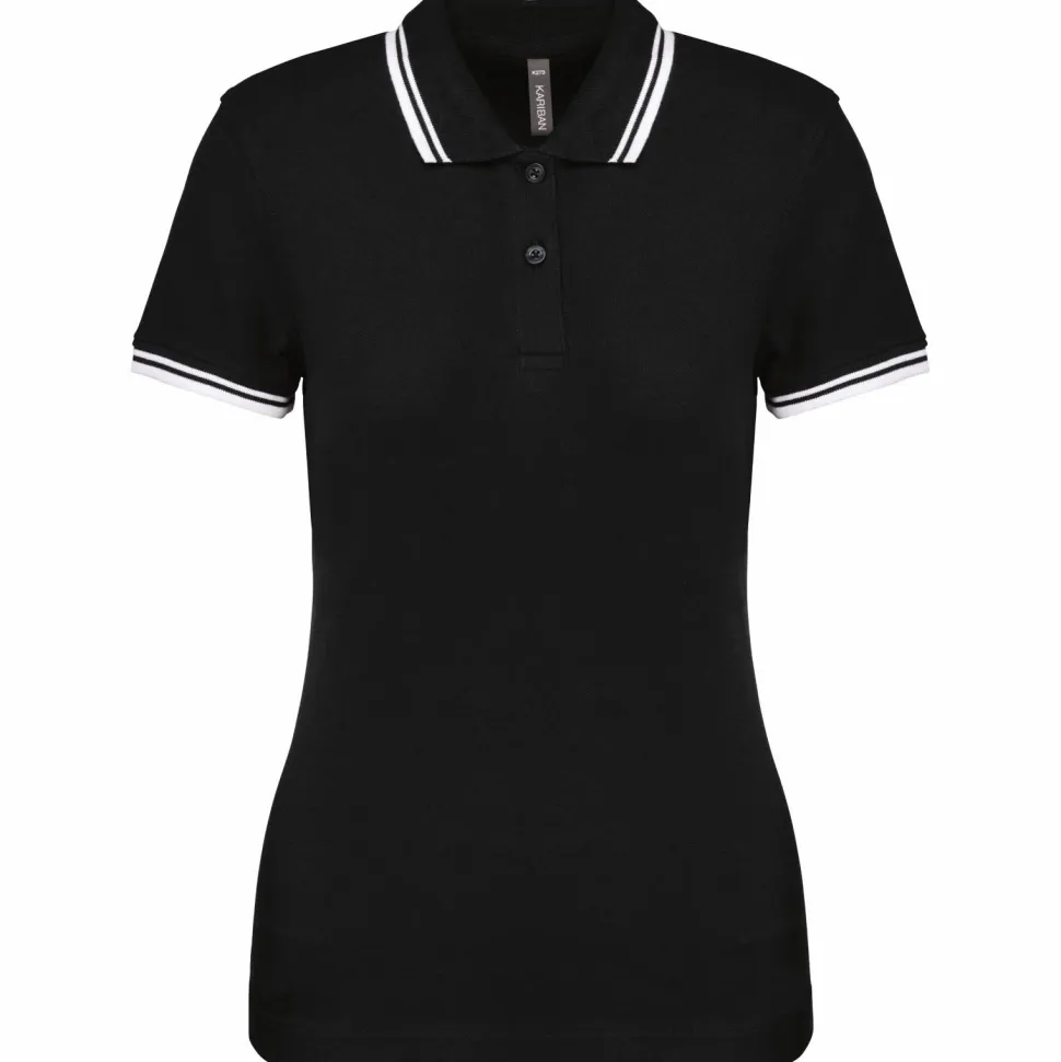 Kariban K273 - Polo femme manches courtes à rayures