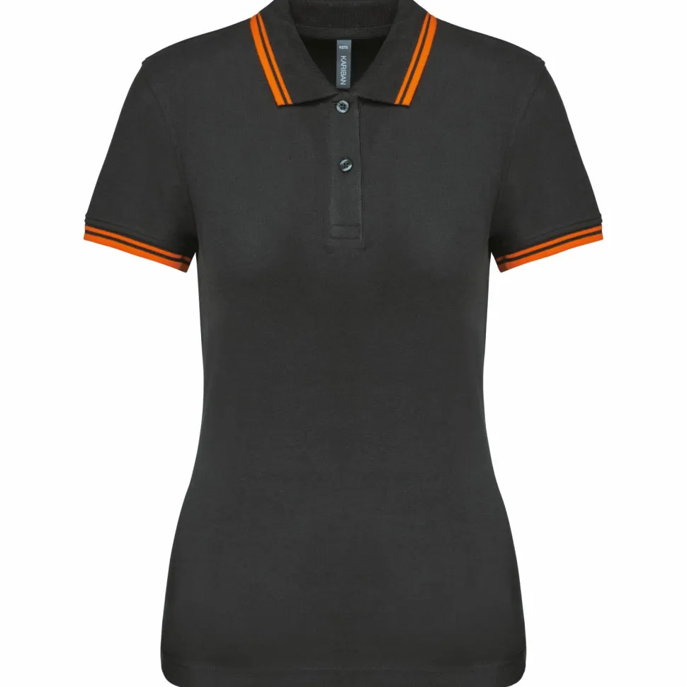 Kariban K273 - Polo femme manches courtes à rayures