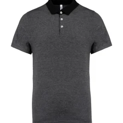 Kariban K260 - Polo jersey bicolore homme