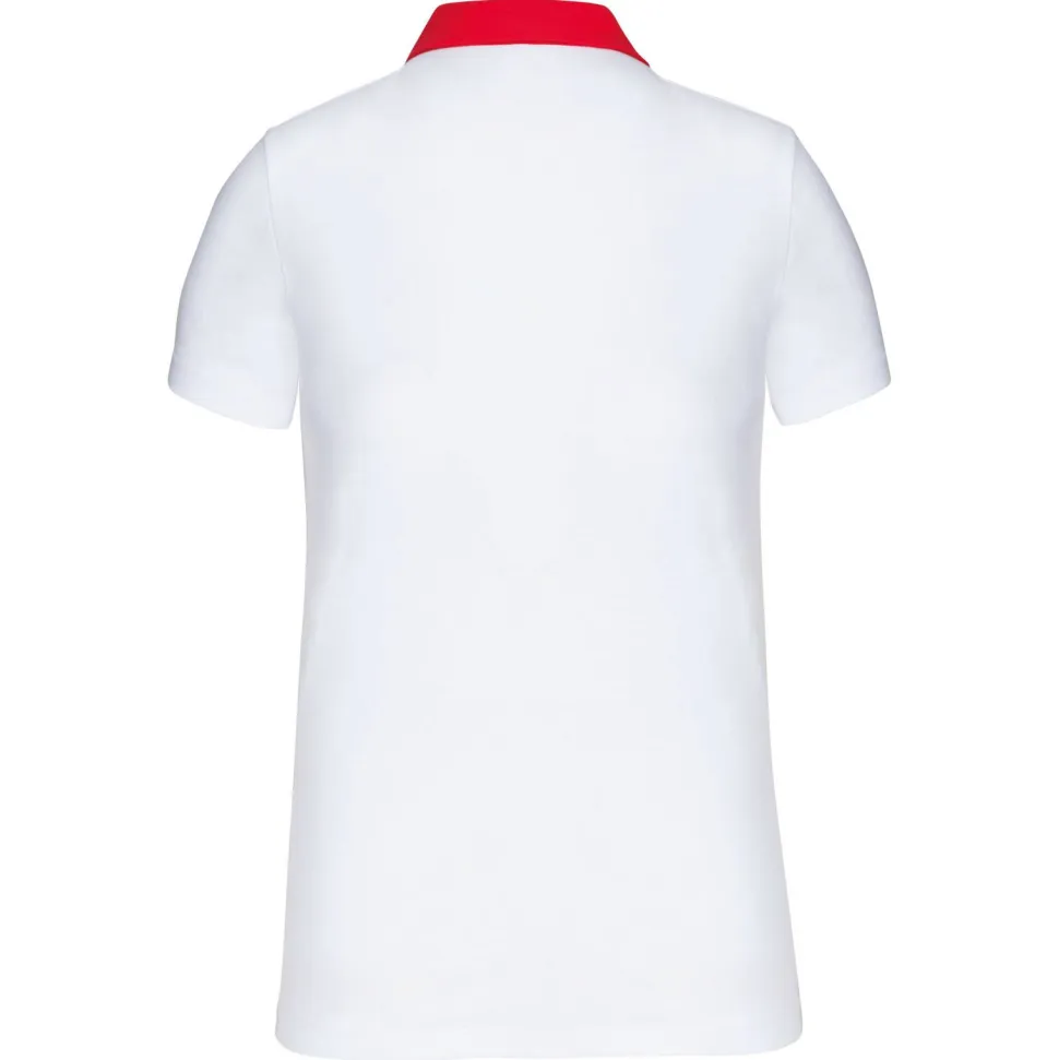 Kariban K261 - Polo jersey bicolore femme