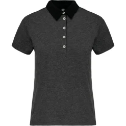 Kariban K261 - Polo jersey bicolore femme