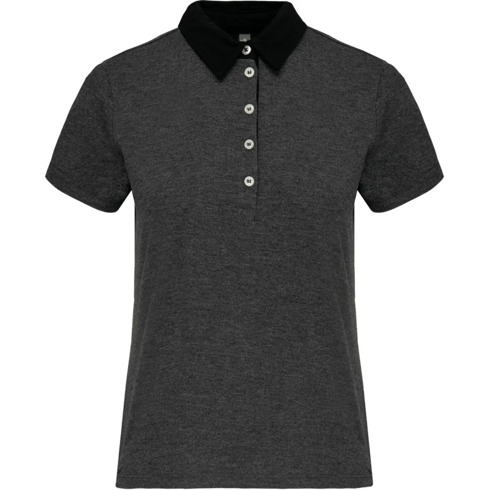 Kariban K261 - Polo jersey bicolore femme