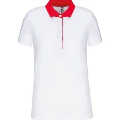 Kariban K261 - Polo jersey bicolore femme