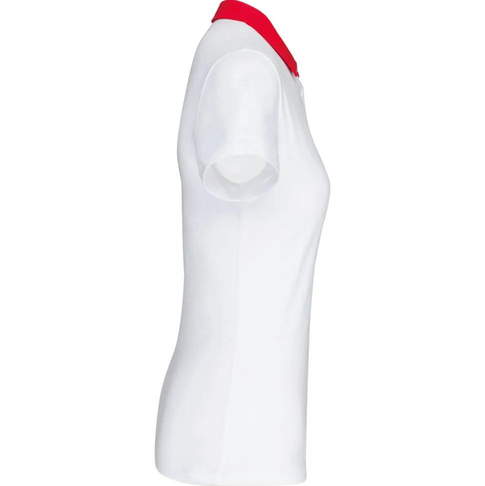 Kariban K261 - Polo jersey bicolore femme