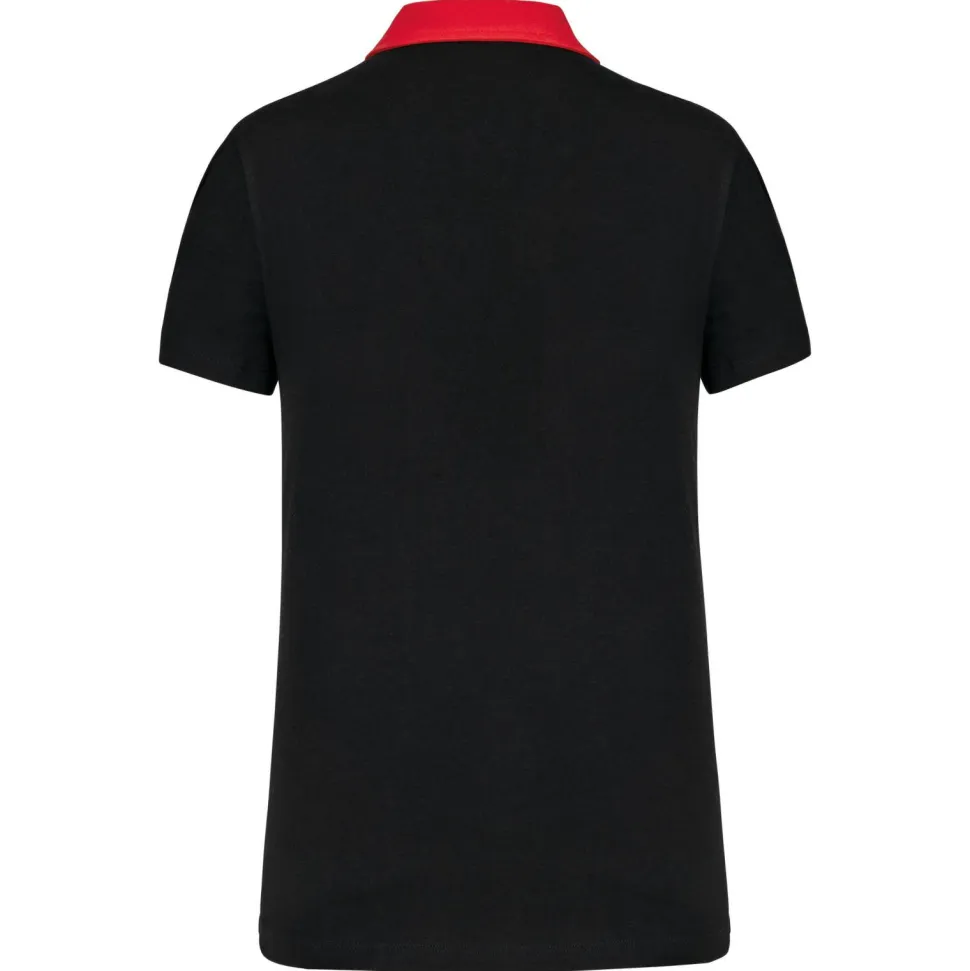Kariban K261 - Polo jersey bicolore femme