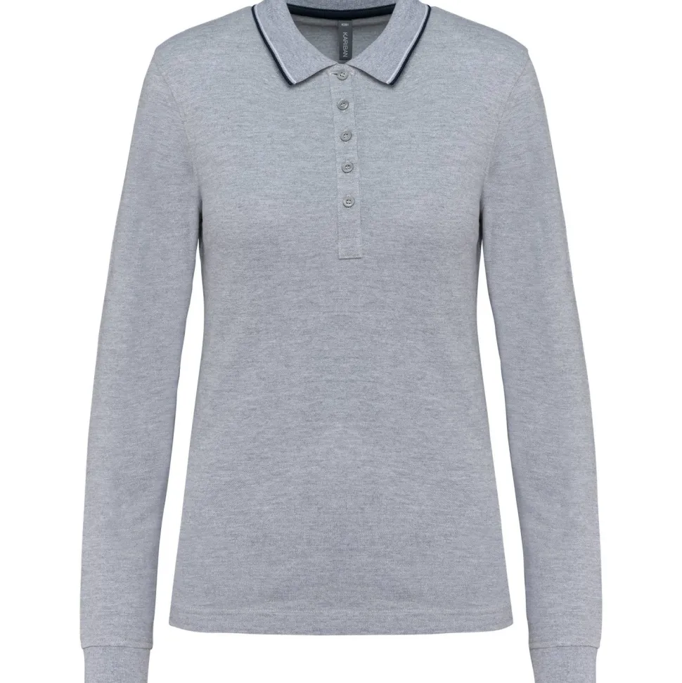 Kariban K281 - Polo maille piquée manches longues femme