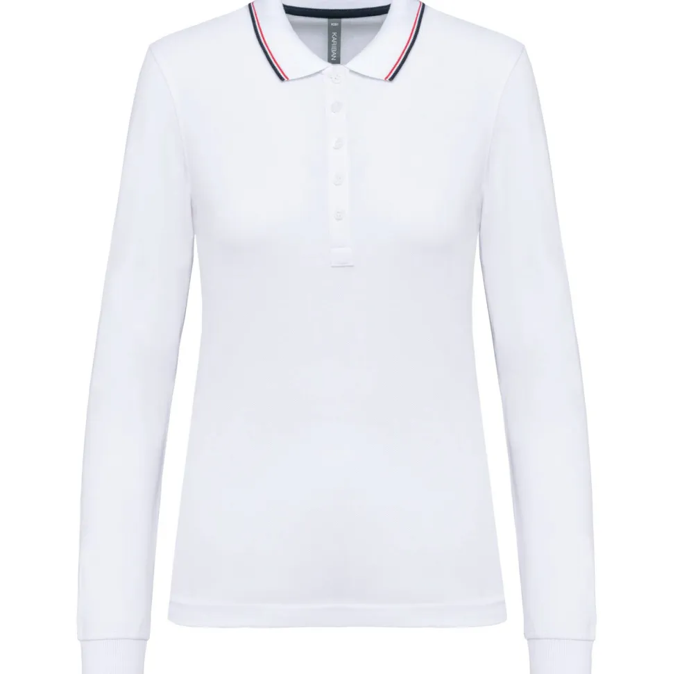 Kariban K281 - Polo maille piquée manches longues femme