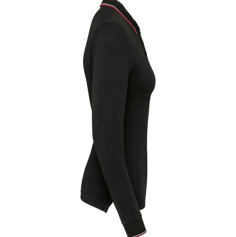 Kariban K281 - Polo maille piquée manches longues femme