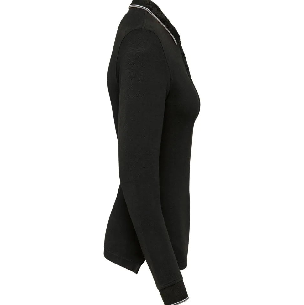 Kariban K281 - Polo maille piquée manches longues femme