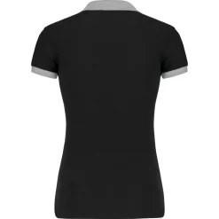 Kariban K259 - Polo piqué bicolore femme