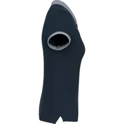 Kariban K259 - Polo piqué bicolore femme