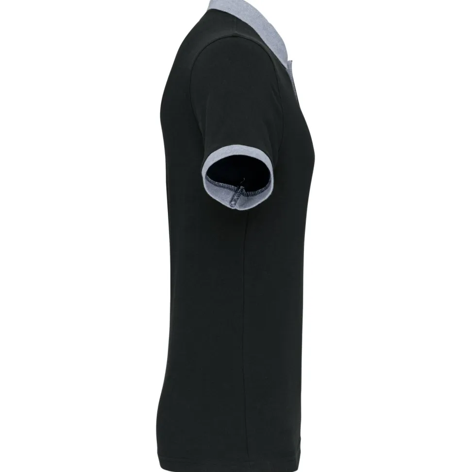 Kariban K258 - Polo piqué bicolore homme