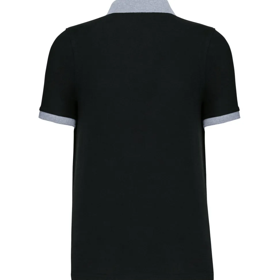 Kariban K258 - Polo piqué bicolore homme