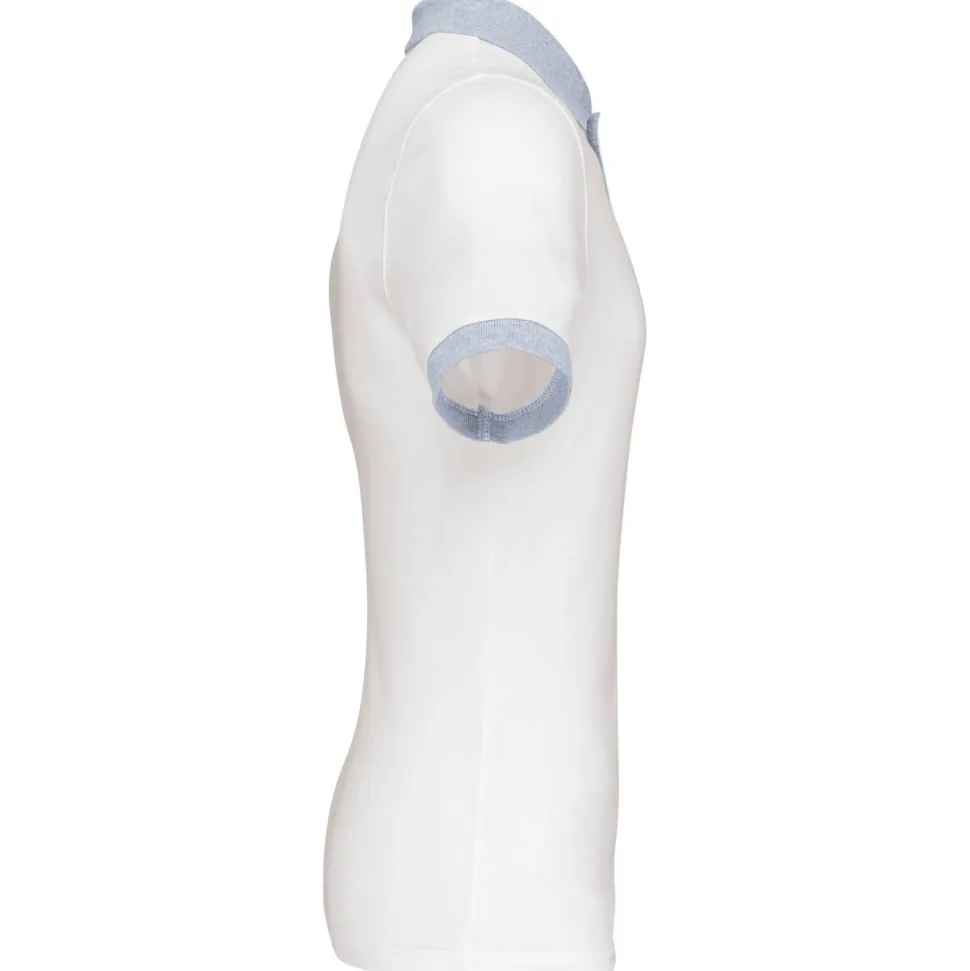 Kariban K258 - Polo piqué bicolore homme