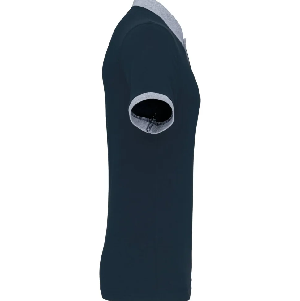 Kariban K258 - Polo piqué bicolore homme