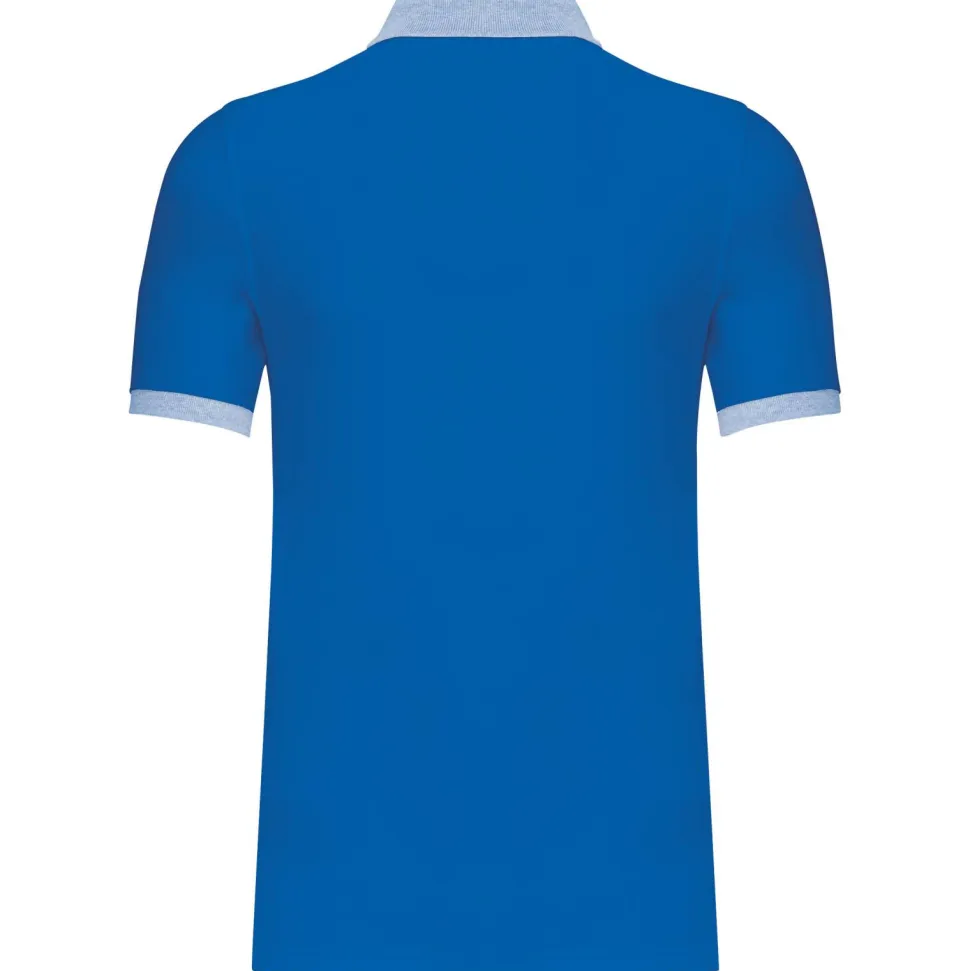 Kariban K258 - Polo piqué bicolore homme