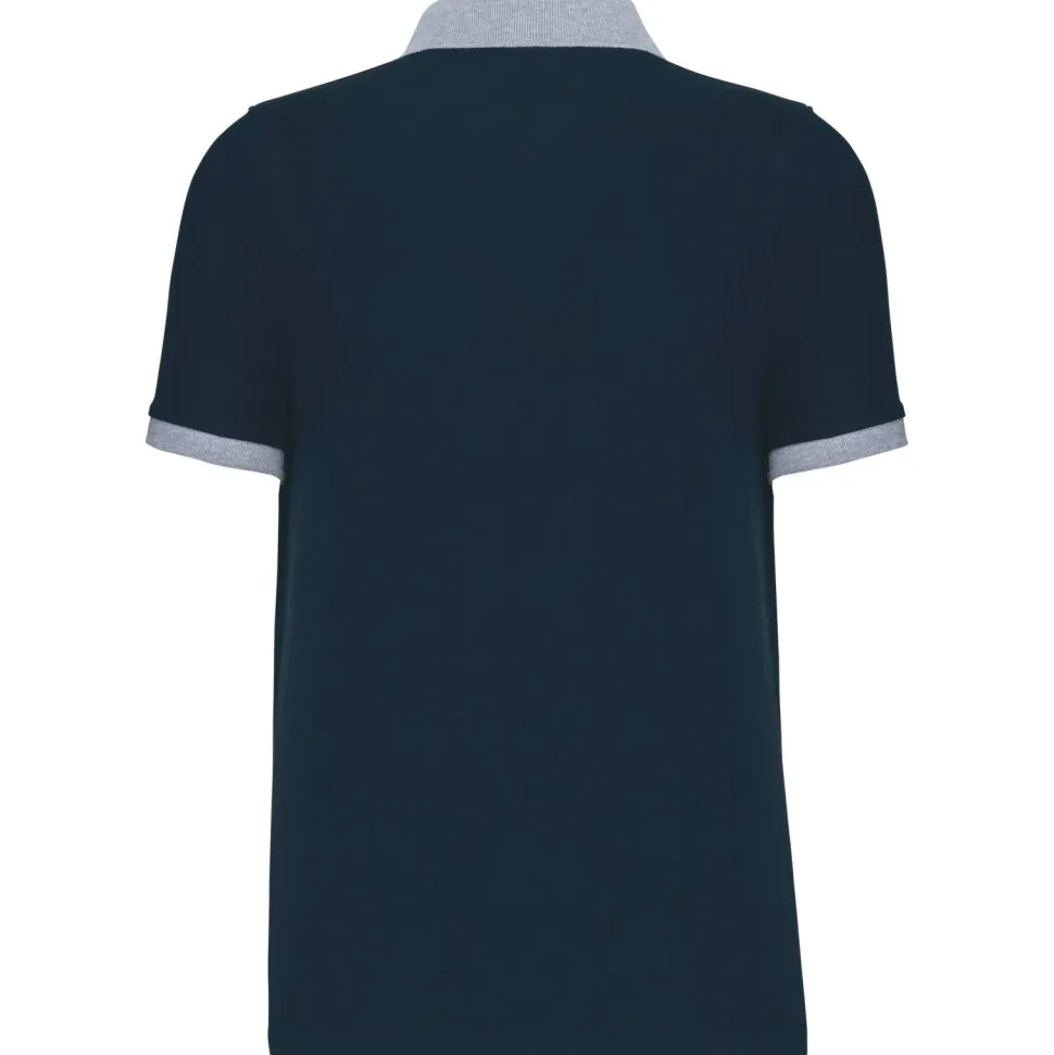 Kariban K258 - Polo piqué bicolore homme