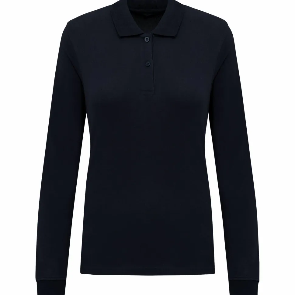 Kariban K2028 - Polo piqué manches longues Bio180 femme