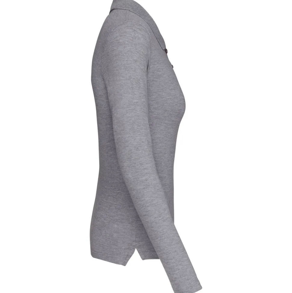 Kariban K257 - Polo piqué manches longues femme